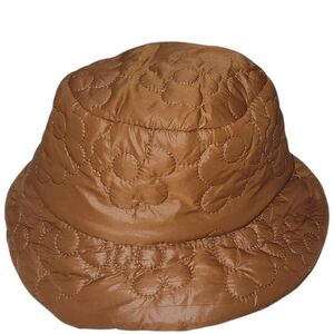 Brown Floral Bucket Hat